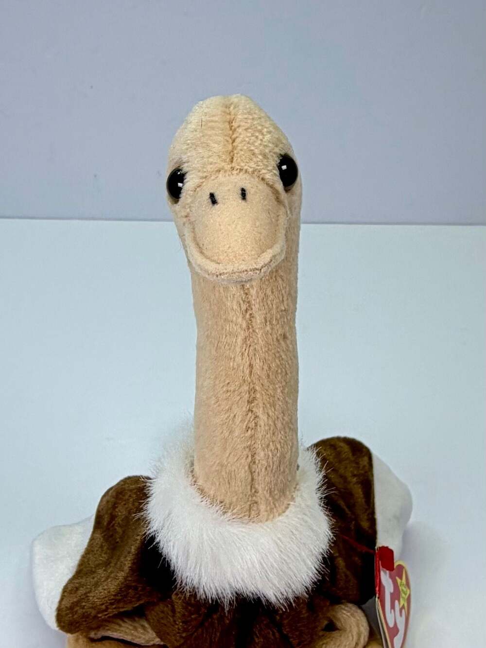 Ty Beanie Baby Stretch the Ostrich Plush Toy